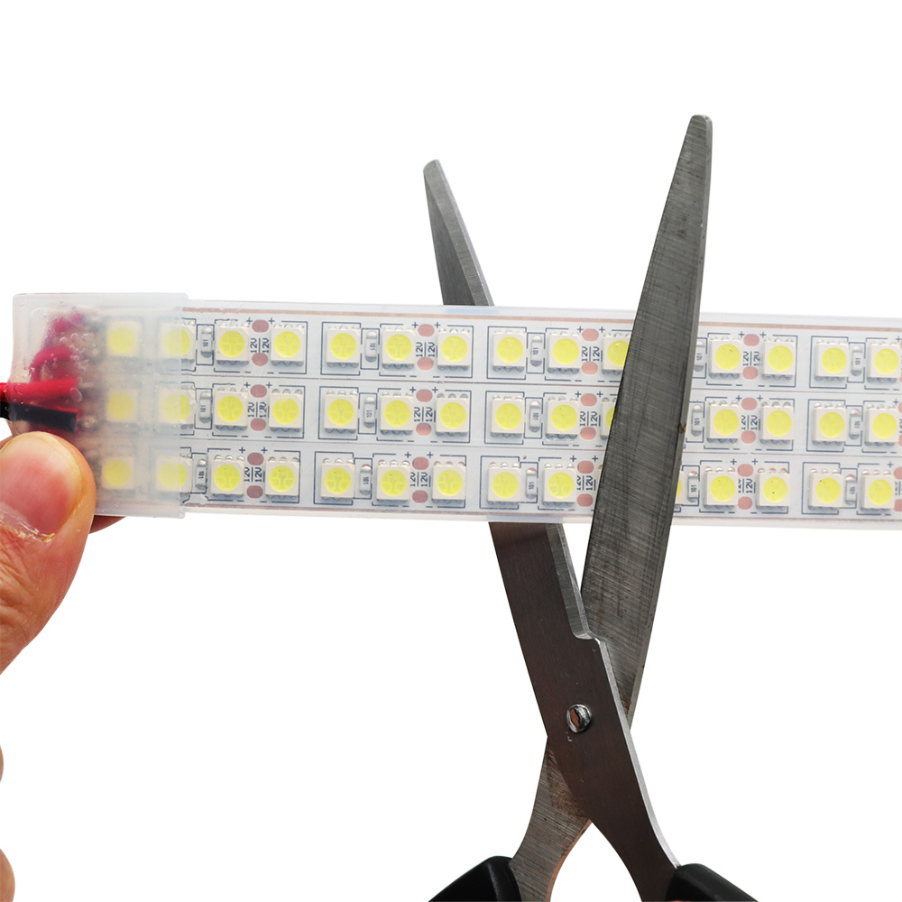 DC12/24V Triple Row 1800LEDs High Density SMD5050/5054 Optional Super Brightness 32mm Waterproof Flexible LED Strip Light 16.4ft Per Reel By Sale DC12/24V Triple Row 1800LEDs High Density SMD5050/5054 Optional Super Brightness 32mm Waterproof Flexible LED Strip Light 16.4ft Per Reel By Sale